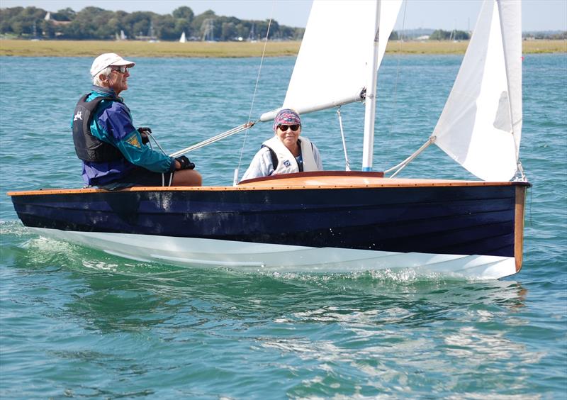 The one N12 that competed was yet another 'barn find' that had been restored with this event in mind at the Bosham Classic Boat Revival 2018 photo copyright Dougal Henshall taken at Bosham Sailing Club and featuring the Classic & Vintage Dinghy class