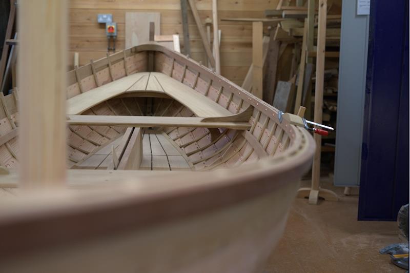 Martinicus 16ft double-ended clinker sailboat built at a Hampshire school - photo © NorthSeatoBlackSea