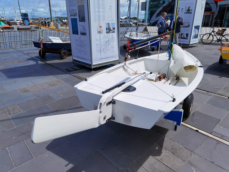 Jollyboat - John Spencer - the Plywood Magician - Exhibition - November 2020 photo copyright Richard Gladwell / Sail-World.com taken at Wakatere Boating Club and featuring the Classic & Vintage Dinghy class