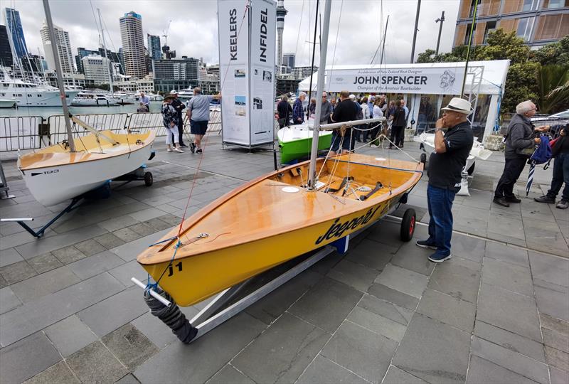 Jollyboat - John Spencer - the Plywood Magician - Exhibition - November 2020 - photo © Richard Gladwell / Sail-World.com