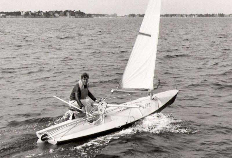 Innovative thinking from Jack Knights - the Cobber singlehander photo copyright Thomas taken at  and featuring the Classic & Vintage Dinghy class