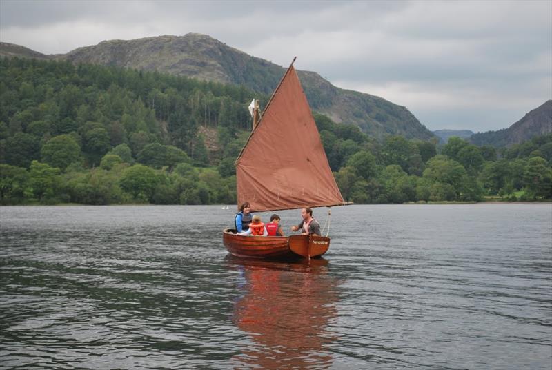 'Swallow', from the 1974 film Swallows & Amazons, takes fans - young and old - afloat photo copyright Sail Ransome taken at  and featuring the Classic & Vintage Dinghy class