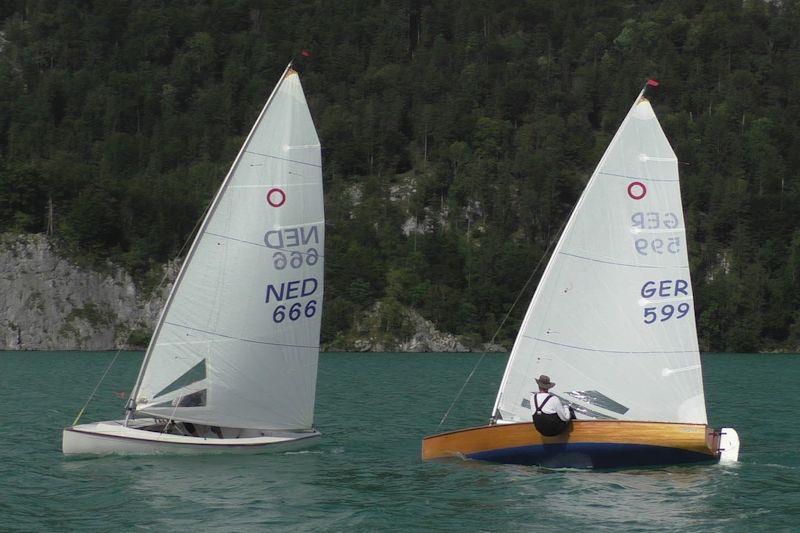 The O-Jolle would give a strong indication of how future singlehanders of the day would be set out with the mast well forward  photo copyright Ökm / Markus Kogard taken at  and featuring the Classic & Vintage Dinghy class