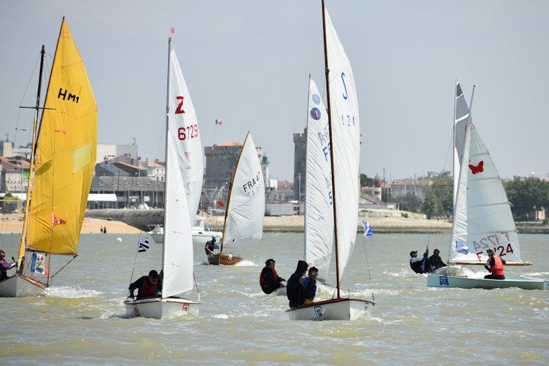 It is one thing having a collection of dinghies in a museum, it is something else to see them out where they belong… on the water (and what's more, being raced hard!) - photo © Dougal Henshall