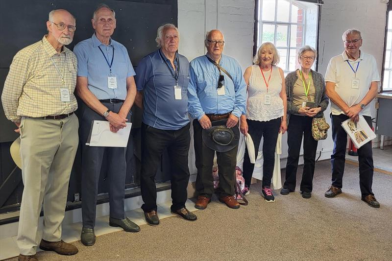 100 Years of Jack Chippendale celebrated at Fareham - ex employees reunited photo copyright Dougal Henshall taken at Fareham Sailing and Motor Boat Club and featuring the Classic & Vintage Dinghy class