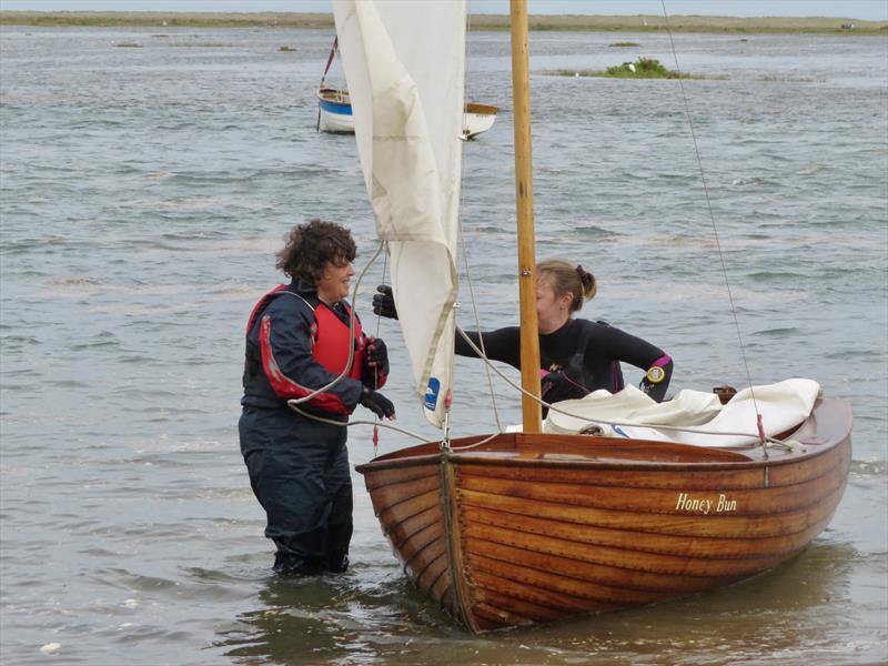 Overy Staithe Sailing Club Clinker Open photo copyright B and J Clark taken at Overy Staithe Sailing Club and featuring the Classic & Vintage Dinghy class