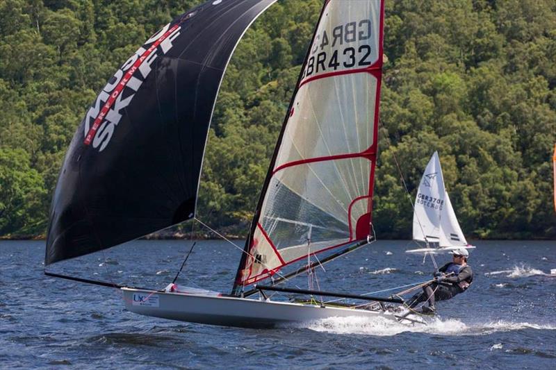 Ian Turnbull in his Musto Skiff photo copyright Cyclops Marine taken at  and featuring the  class