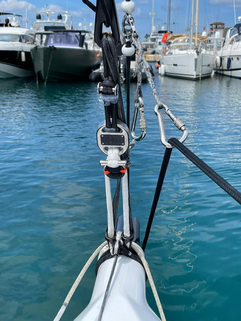 smartlink 5t on the forestay of a ClubSwan 36 photo copyright Cyclops Marine taken at  and featuring the  class