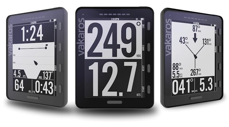 Cyclops Wireless Load Sensors and Vakaros Atlas 2 Displays - photo © Cyclops Marine