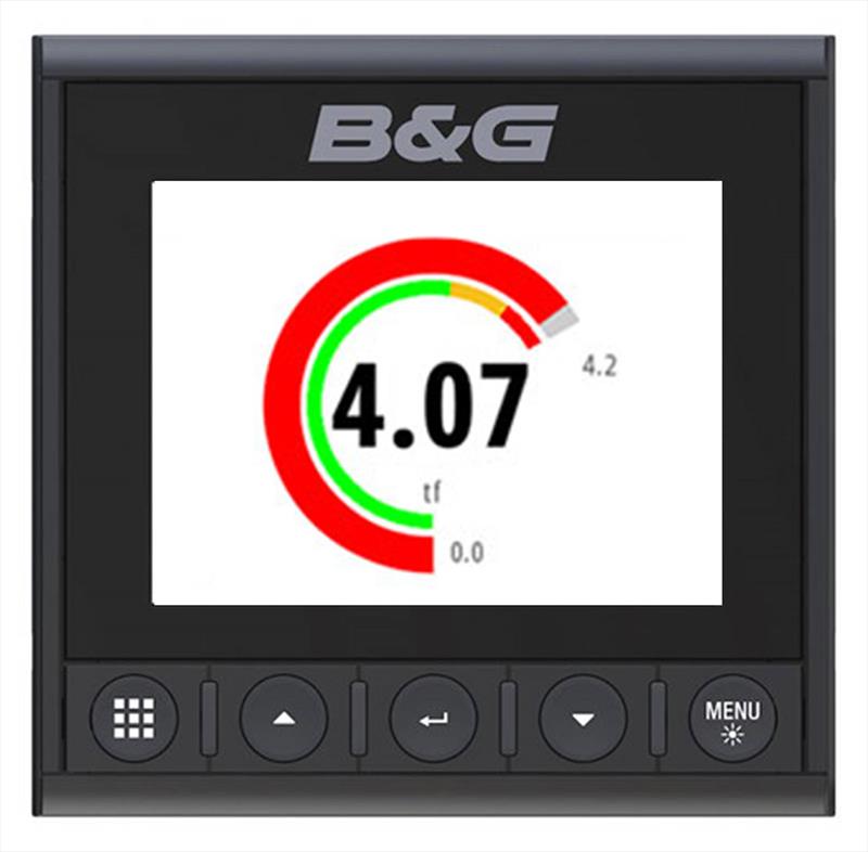 Load dial on B&G Triton² displays - photo © B&G / Cyclops Marine