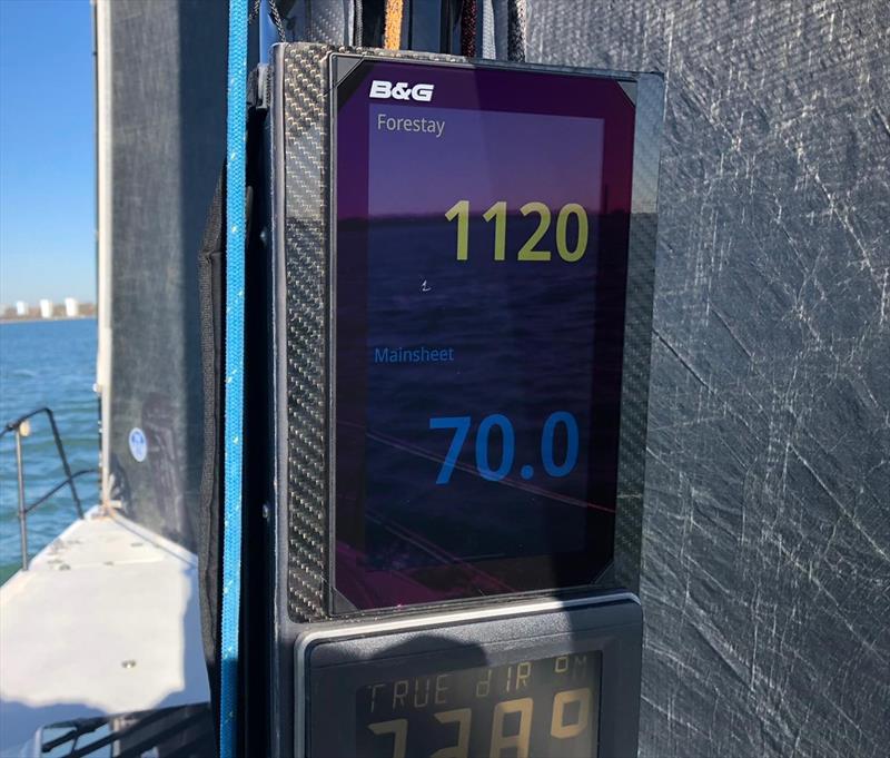 Load data on B&G Nemesis Display - photo © Cyclops Marine