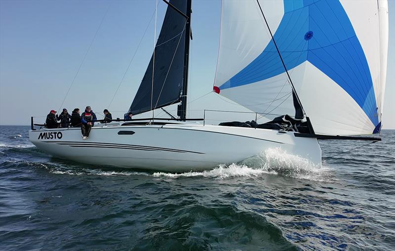 XR41 sea trial photo copyright Torben Kornum taken at  and featuring the  class