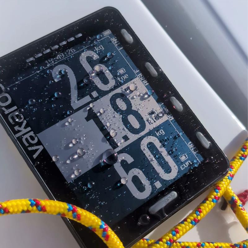 Load data displayed via Vakaros Atlas 2 - photo © Cyclops Marine