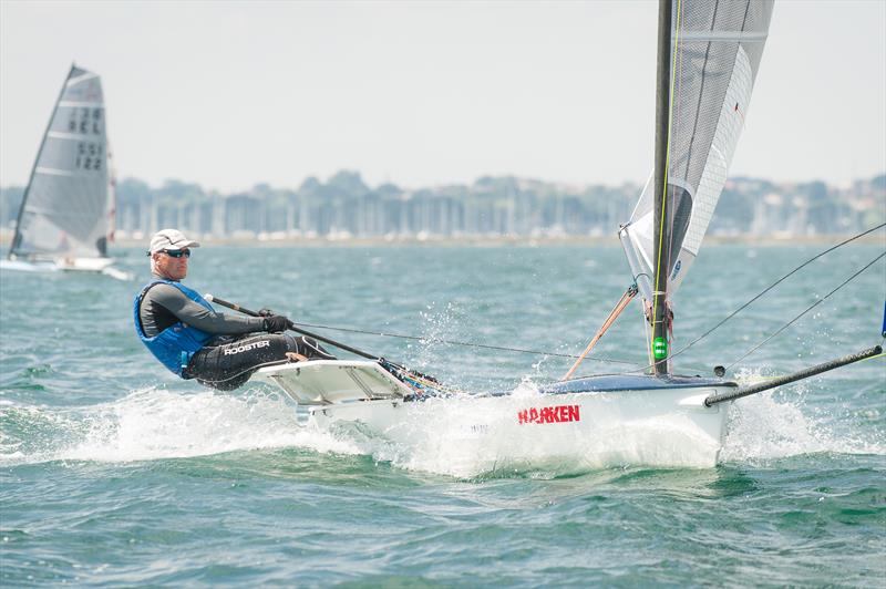 Lymington Dinghy Regatta 2018 photo copyright Peter Fothergill / www.fothergillphotography.com taken at Lymington Town Sailing Club and featuring the D-One class