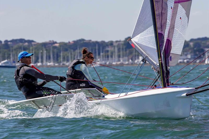 D-One Nationals at the Lymington Dinghy Regatta 2022 photo copyright Tim Olin / www.olinphoto.co.uk taken at Lymington Town Sailing Club and featuring the D-One class