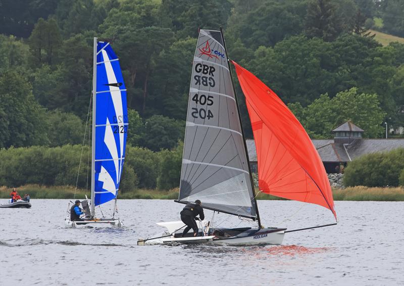 2023 Border Counties Midweek Sailing Series at Bala photo copyright John Hunter taken at Bala Sailing Club and featuring the D-One class