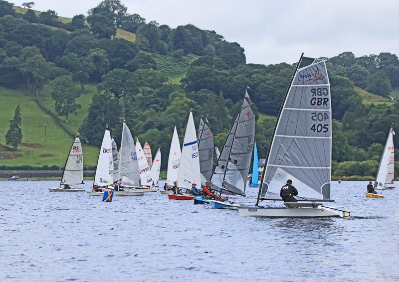 2023 Border Counties Midweek Sailing Series at Bala photo copyright John Hunter taken at Bala Sailing Club and featuring the D-One class