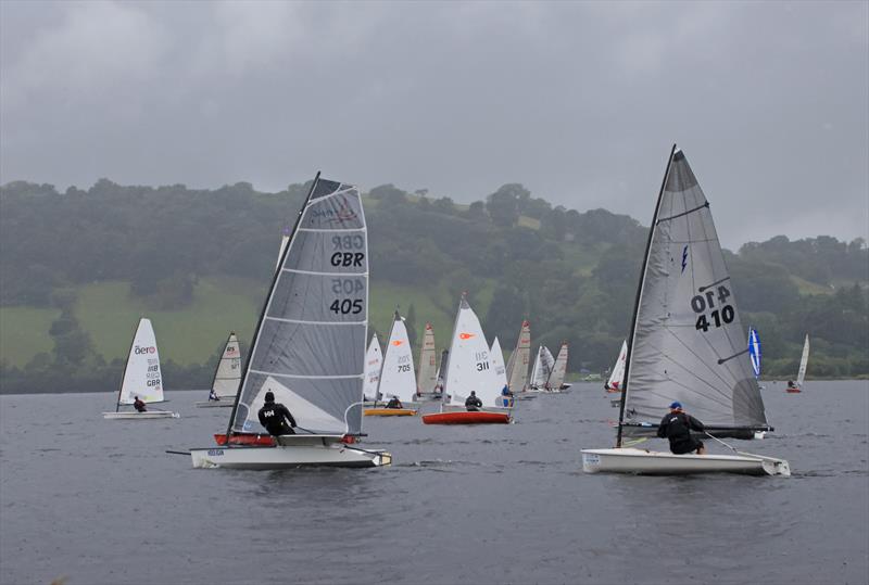 2023 Border Counties Midweek Sailing Series at Bala photo copyright John Hunter taken at Bala Sailing Club and featuring the D-One class