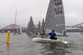 D-Zero Scottish Championships at the Sailingfast Dalgety Bay SC Regatta - port end start © Chris Morgan