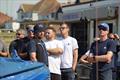 A bunch of happy sailors at the briefing on day 1 - Harken D-Zero National Championships at Lee-on-the-Solent © Jamie Robinson