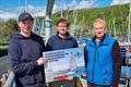 D-Zero prize winners at the Largs Chandlers One-Design Regatta &copy; David Valentine