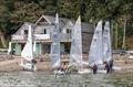 D-Zeros in the Dartmouth Royal Regatta at Dittisham SC &copy; Paul Gibbins Photography