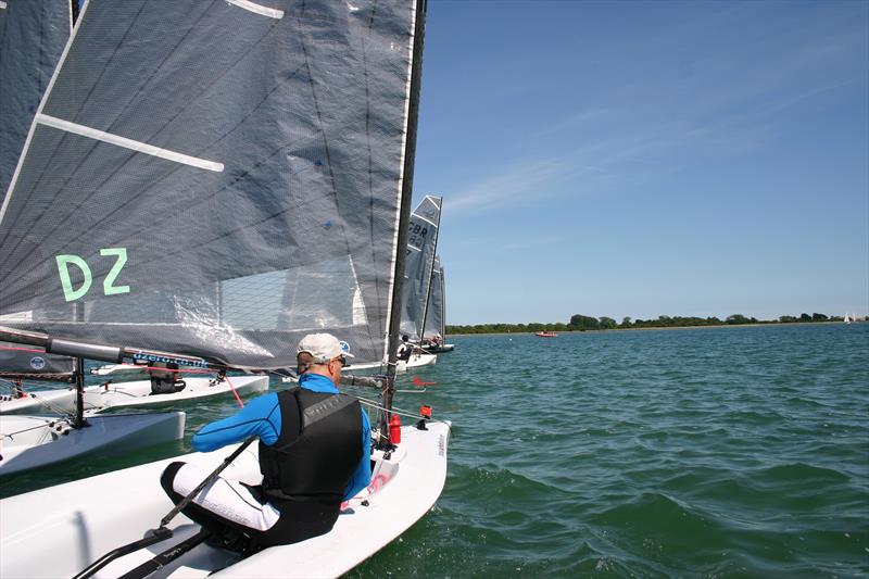 Morgan Sails D-Zero Southern Circuit at Emsworth Slipper photo copyright David Valentine taken at Emsworth Slipper Sailing Club and featuring the D-Zero class