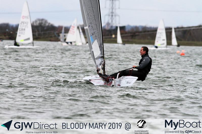 GJW Direct Bloody Mary 2019 photo copyright Mark Jardine taken at Queen Mary Sailing Club and featuring the D-Zero class