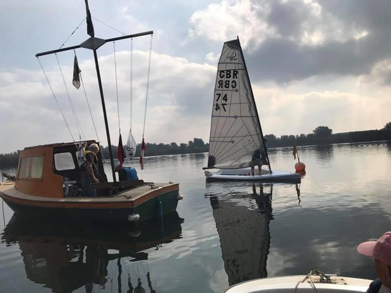 Surrey Copper Distillery D-Zero Open at Hunts photo copyright Adrian Savage taken at Hunts Sailing Club and featuring the D-Zero class