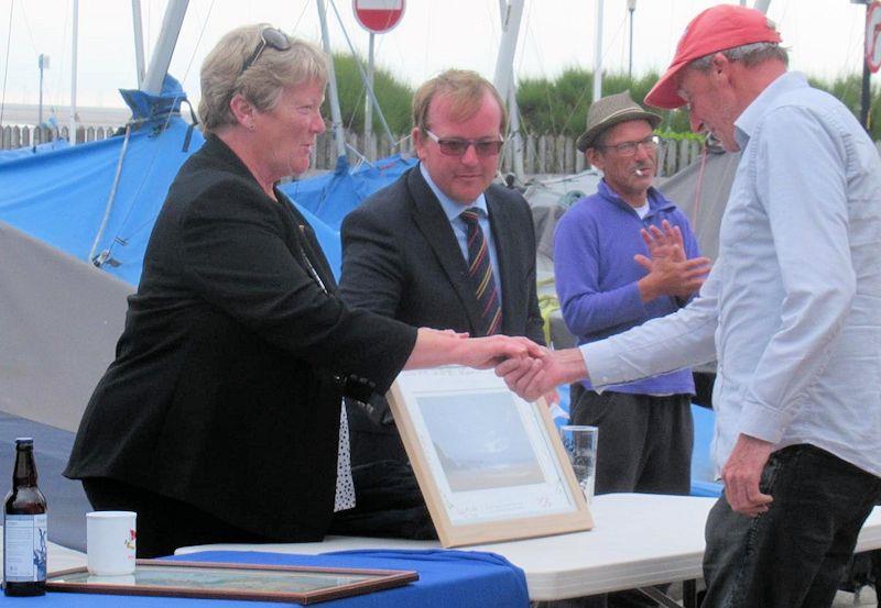 Alistair 'Storky' Mclaughlin wins the D-Zero fleet at the West Kirby and Dee Regatta - photo © Liz Potter