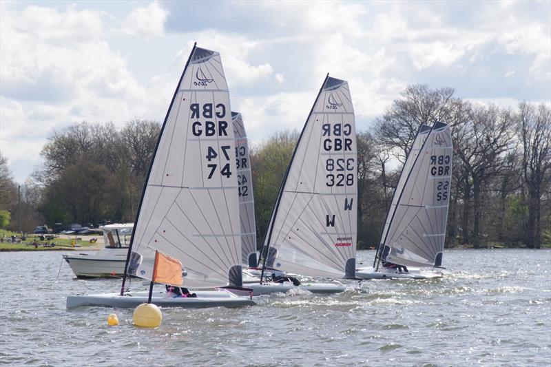 D-Zeros at Bough Beech photo copyright Martyn Smith taken at Bough Beech Sailing Club and featuring the D-Zero class