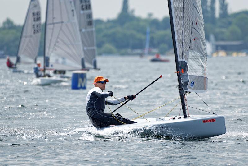 Neil Washington was third overall in the Gill D-Zero open at Grafham Water SC - photo © Paul Sanwell / OPP