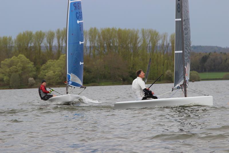 Tim Humphries and Gordon Stewart during the Bough Beech D-Zero Open - photo © Sarah Seddon