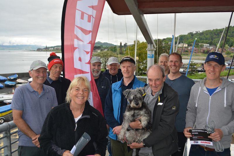 D-Zero class enjoy the Harken One Design Regatta at Largs photo copyright Colin MacDonald taken at Largs Sailing Club and featuring the D-Zero class