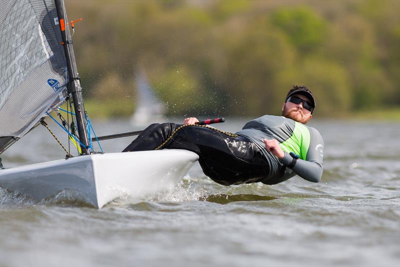 Tom Southwell during the D-Zero Open at Bough Beech photo copyright Lloyd Roberts, Alex Smith taken at Bough Beech Sailing Club and featuring the D-Zero class