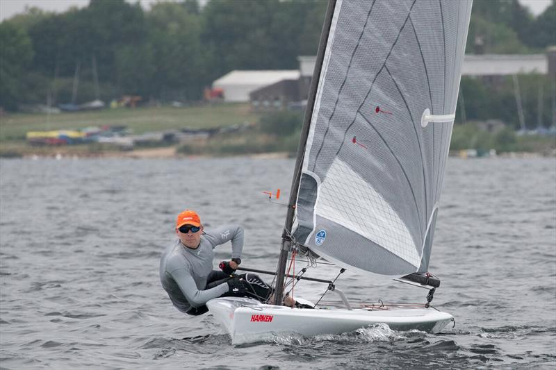Neil Washington, overall winner - D-Zero open meeting at Grafham Water - photo © Paul Sanwell / OPP