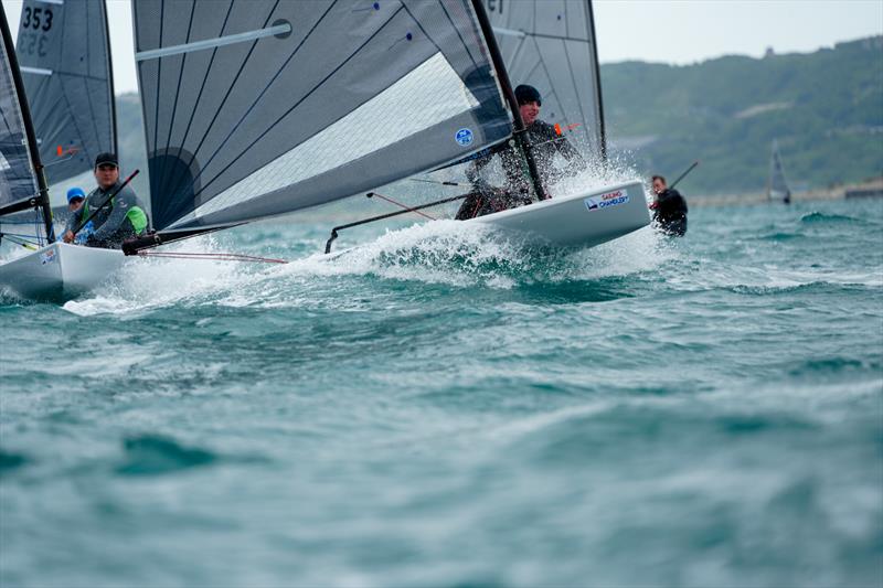 Day 2 - Sailing Chandlery Devoti Sailing D-Zero Europeans and UK Nationals at the WPNSA photo copyright Lotte Johnson / www.lottejohnson.com taken at Weymouth & Portland Sailing Academy and featuring the D-Zero class