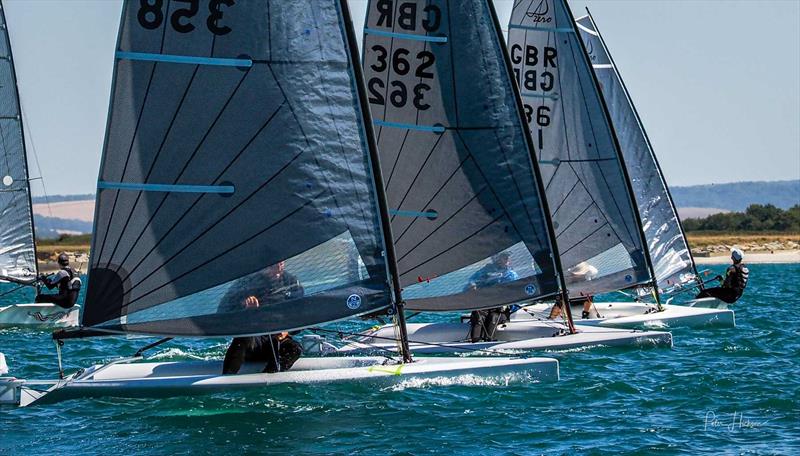 Chichester Harbour Race Week photo copyright Peter Hickson taken at Hayling Island Sailing Club and featuring the D-Zero class