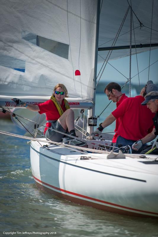 Day 1 of Charles Stanley Cowes Classics Week photo copyright Tim Jeffreys Photography taken at  and featuring the Daring class