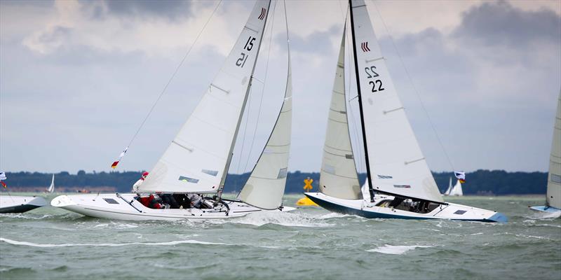 Charles Stanley Cowes Classics Week day 2 photo copyright Jake Sugden Photography / jakesugden.photosheter.com taken at Royal London Yacht Club and featuring the Daring class