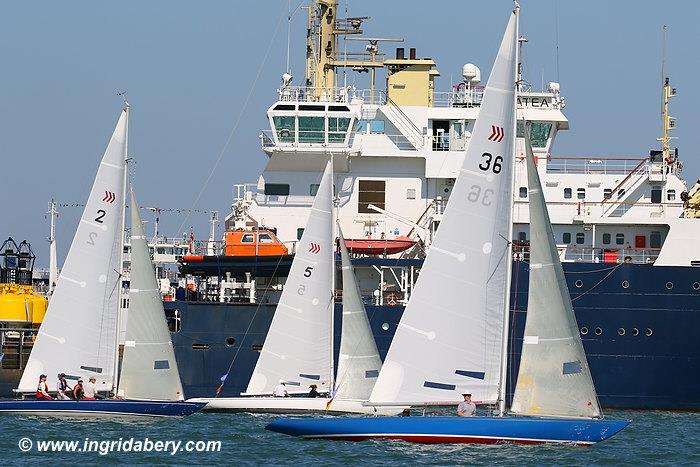 Lendy Cowes Week day 2 photo copyright Ingrid Abery / www.ingridabery.com taken at Cowes Combined Clubs and featuring the Daring class