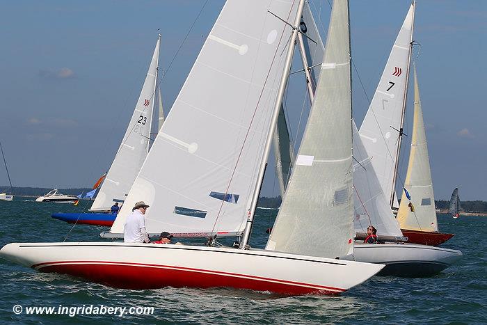 Lendy Cowes Week day 2 photo copyright Ingrid Abery / www.ingridabery.com taken at Cowes Combined Clubs and featuring the Daring class