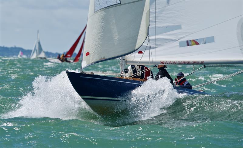 Lendy Cowes Week day 5 photo copyright Tom Hicks / www.solentaction.com taken at Cowes Combined Clubs and featuring the Daring class