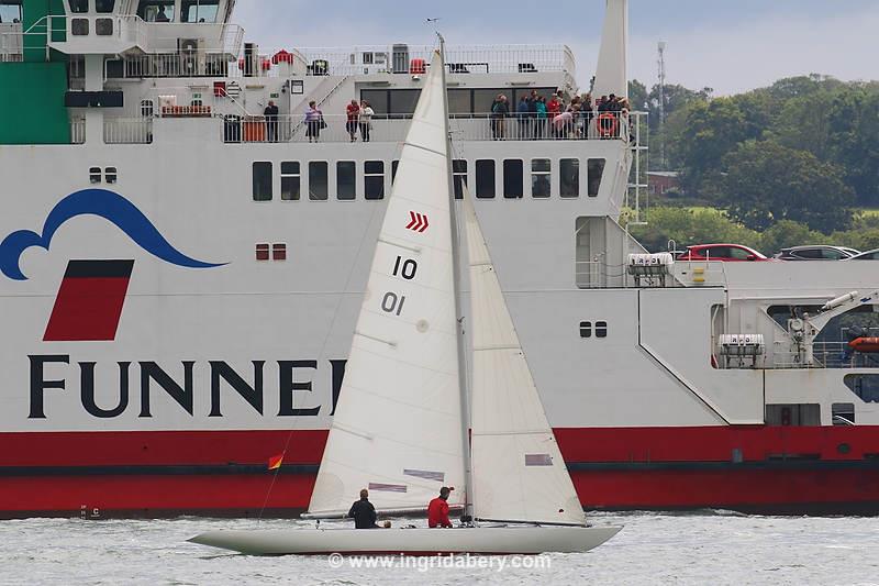 Cowes Week 2021 day 1 photo copyright Ingrid Abery / www.ingridabery.com taken at Cowes Combined Clubs and featuring the Daring class