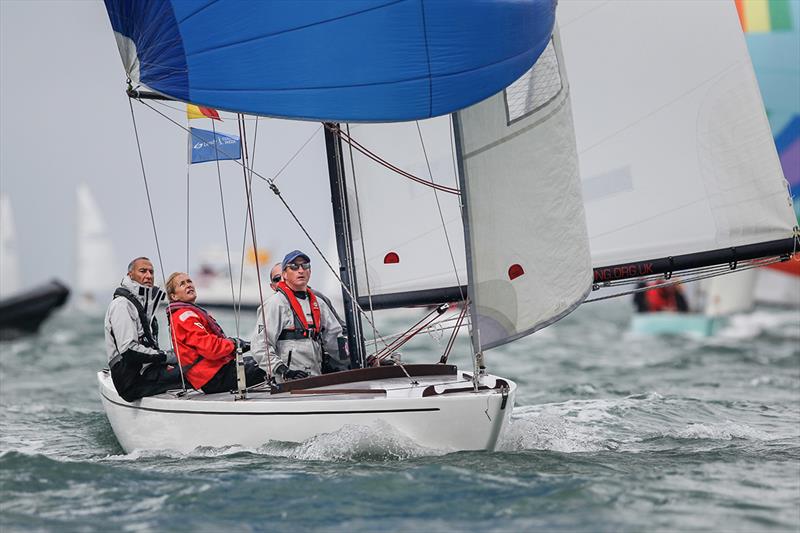 Dauntless, Daring - Lendy Cowes Week 2018 photo copyright Paul Wyeth / CWL taken at Cowes Combined Clubs and featuring the Daring class