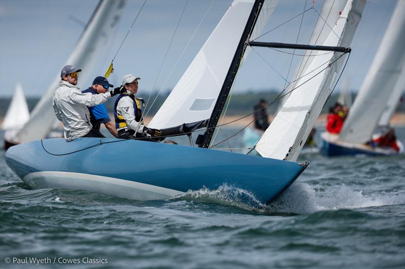 Cowes Classics Regatta 2025 Day 2 - Doublet, Daring 22 photo copyright Paul Wyeth / www.pwpictures.com taken at Royal London Yacht Club and featuring the Daring class