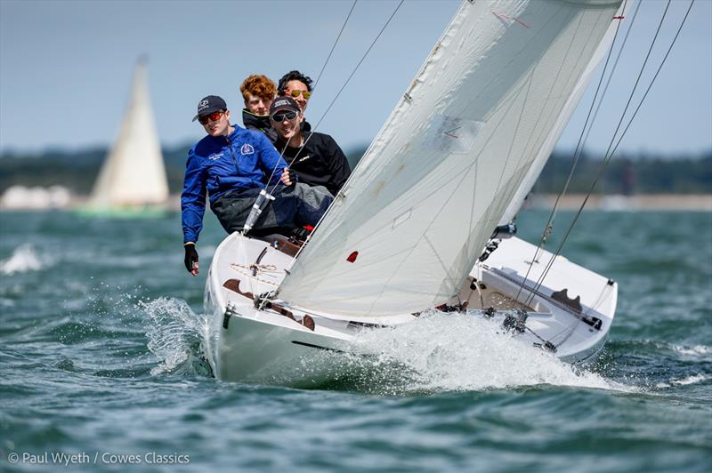 Cowes Classics Regatta 2025 Day 2 - Dauntless, Daring 3 photo copyright Paul Wyeth / www.pwpictures.com taken at Royal London Yacht Club and featuring the Daring class