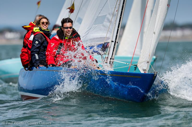 Cowes Classics Regatta 2025 Day 2 - Daring photo copyright Paul Wyeth / www.pwpictures.com taken at Royal London Yacht Club and featuring the Daring class