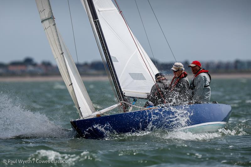 Cowes Classics Regatta 2025 Day 3 - Defender, Daring 29 photo copyright Paul Wyeth / Cowes Classics taken at Royal London Yacht Club and featuring the Daring class
