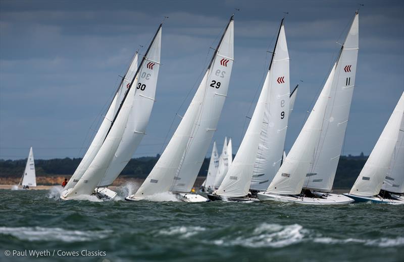 Cowes Classics Regatta 2025 Day 3 - Daring Start photo copyright Paul Wyeth / Cowes Classics taken at Royal London Yacht Club and featuring the Daring class